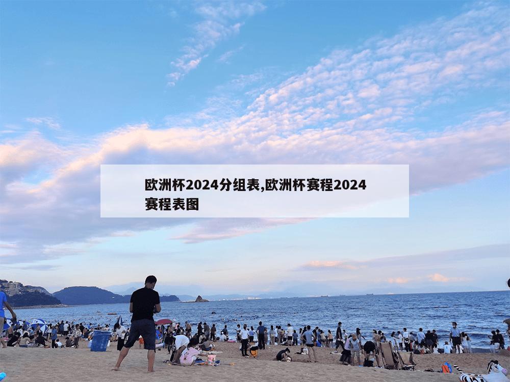 欧洲杯2024分组表,欧洲杯赛程2024赛程表图