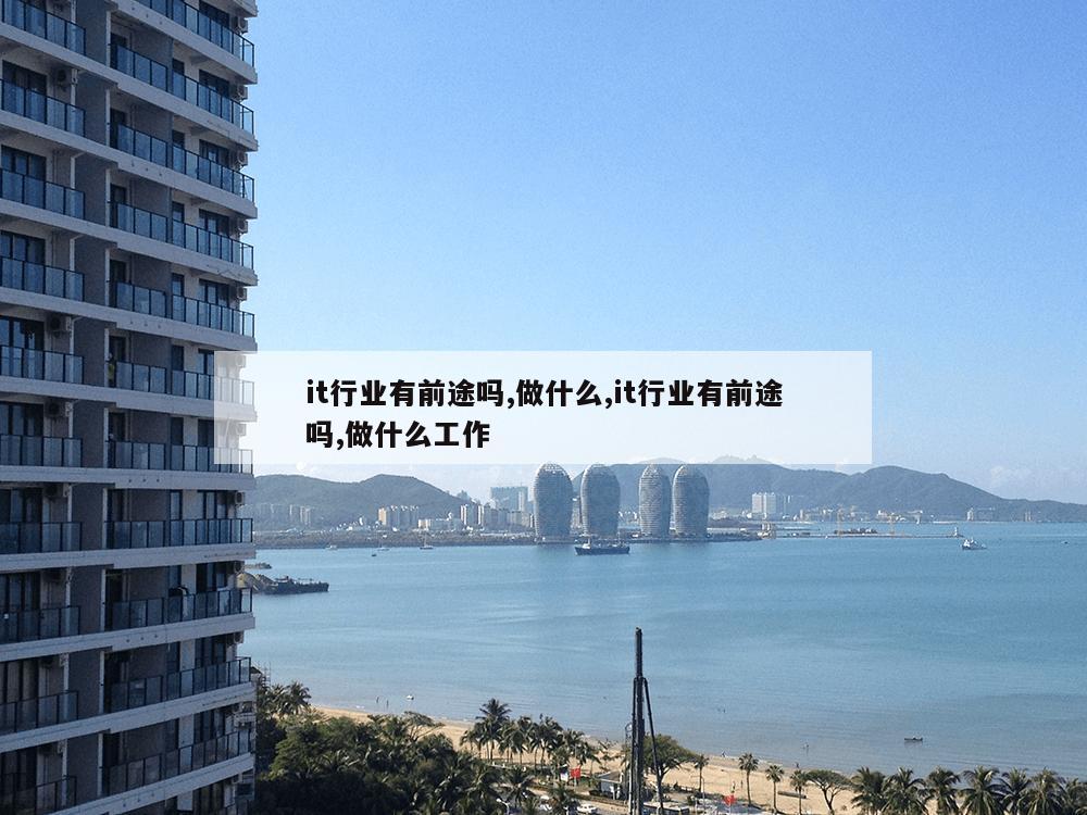 it行业有前途吗,做什么,it行业有前途吗,做什么工作