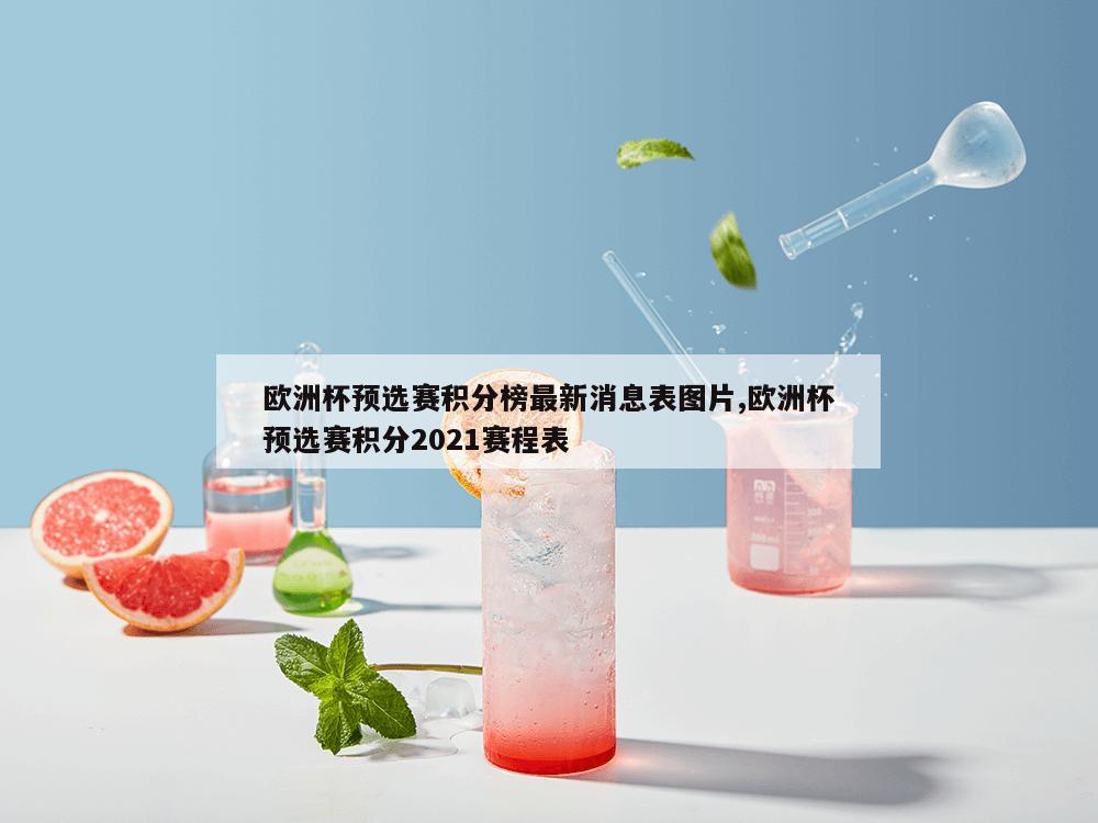 欧洲杯预选赛积分榜最新消息表图片,欧洲杯预选赛积分2021赛程表